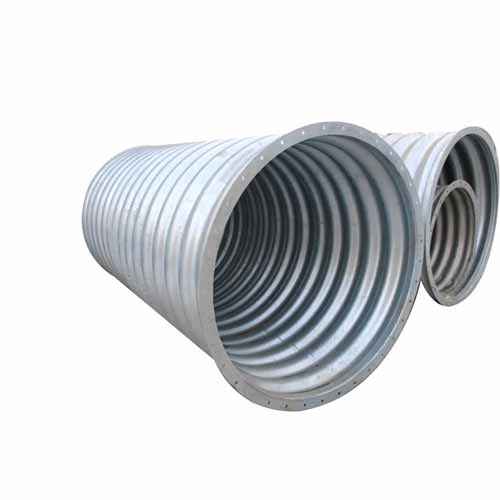 Large Diameter Corrugated Galvanized Metal Culvert Steel Pipe