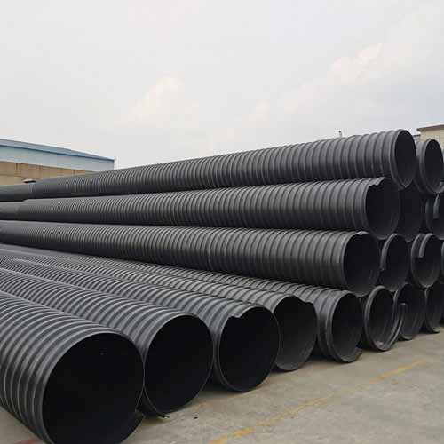 HDPE Waste Water Corrugated Discharge Pipe