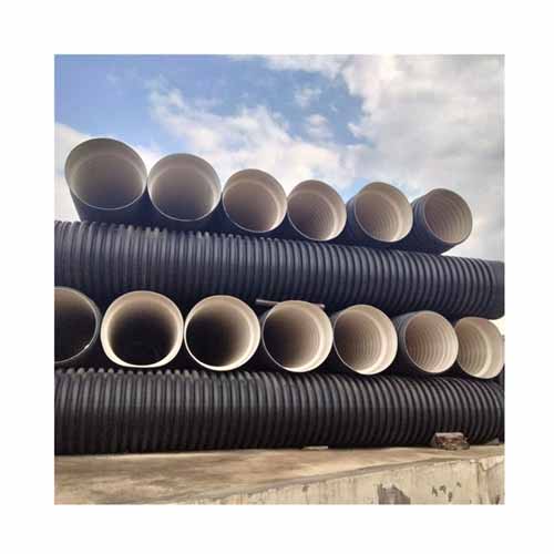 HDPE Double Wall Corrugated PE Drainage Pipe HDPE Plastic Culvert Pipe