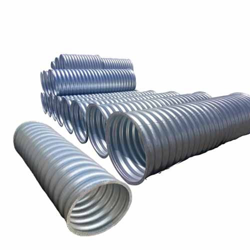 Nestable Semicircular Corrugated Metal Pipe Used in Storm Sewers and Culvert