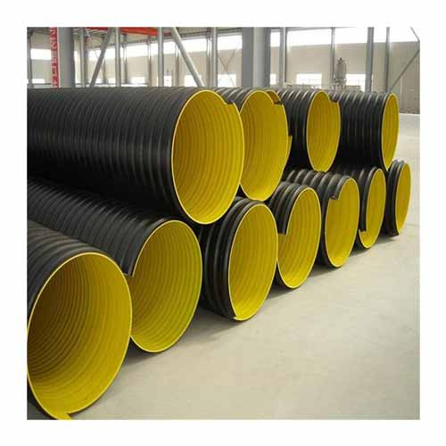 HDPE Double Wall Corrugated Plastic Drainage Pipe China Factory