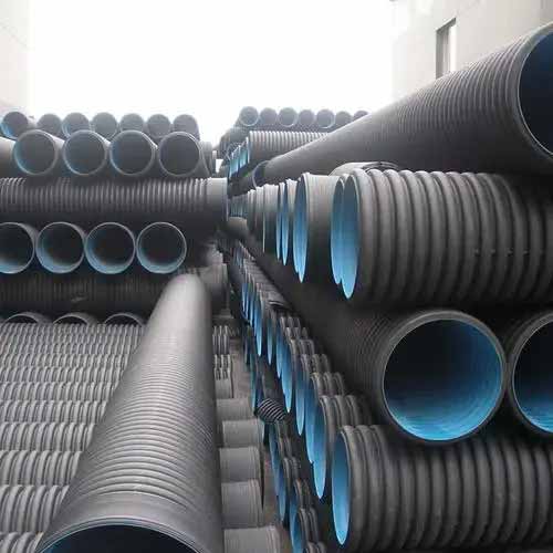 best High Quality Large Diameter Plastic Drainage Pipe Tube HDPE Corrugated Pipe For Drainage And Sewage