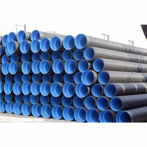 HDPE Double Wall Corrugated Pipe for Municipal Engineering Smooth Smooth Installation