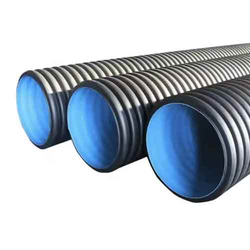 Wholesale High Quality Double Wall Corrugated Drainage Pipe Plastic Drainage Tube HDPE Corrugated Pipe